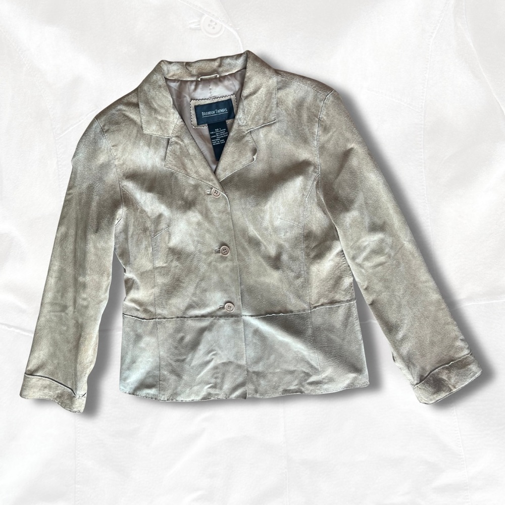 Brandon Thomas 100% Leather
Suede Blazer